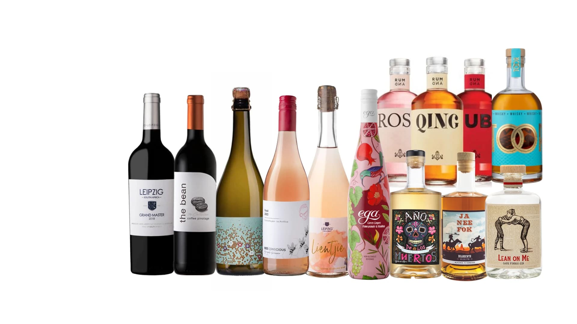 Elegant wine glass in a vineyard setting